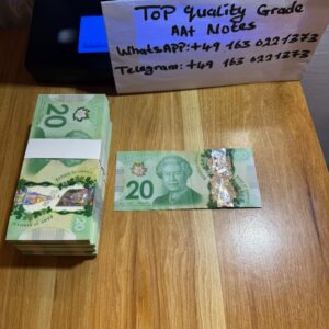 Counterfeit $20 CAD Bills, Buy Canadian Dollars Online