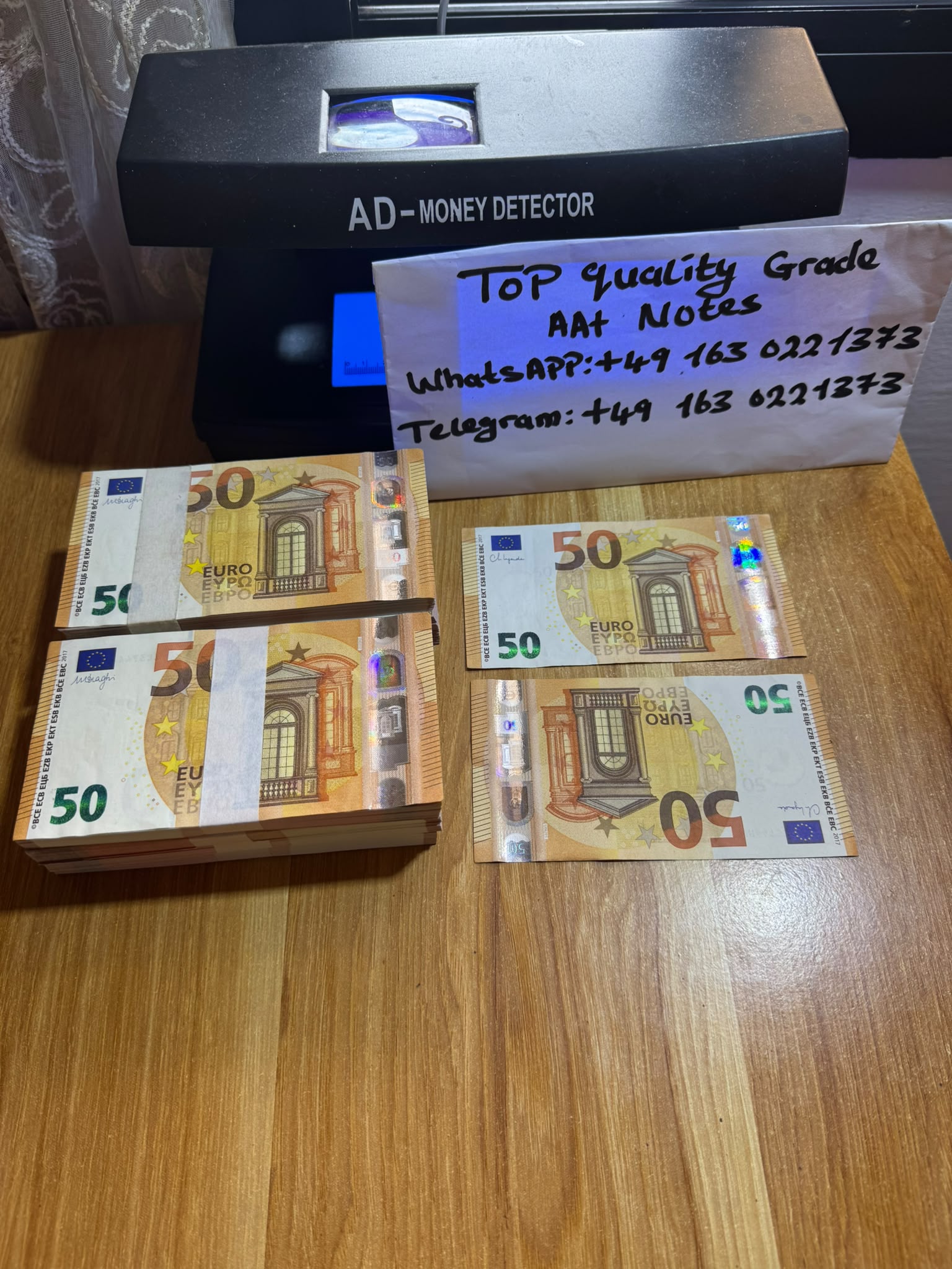 Buy Counterfeit note 50 Euro €3000 worth – Counterfeit Note