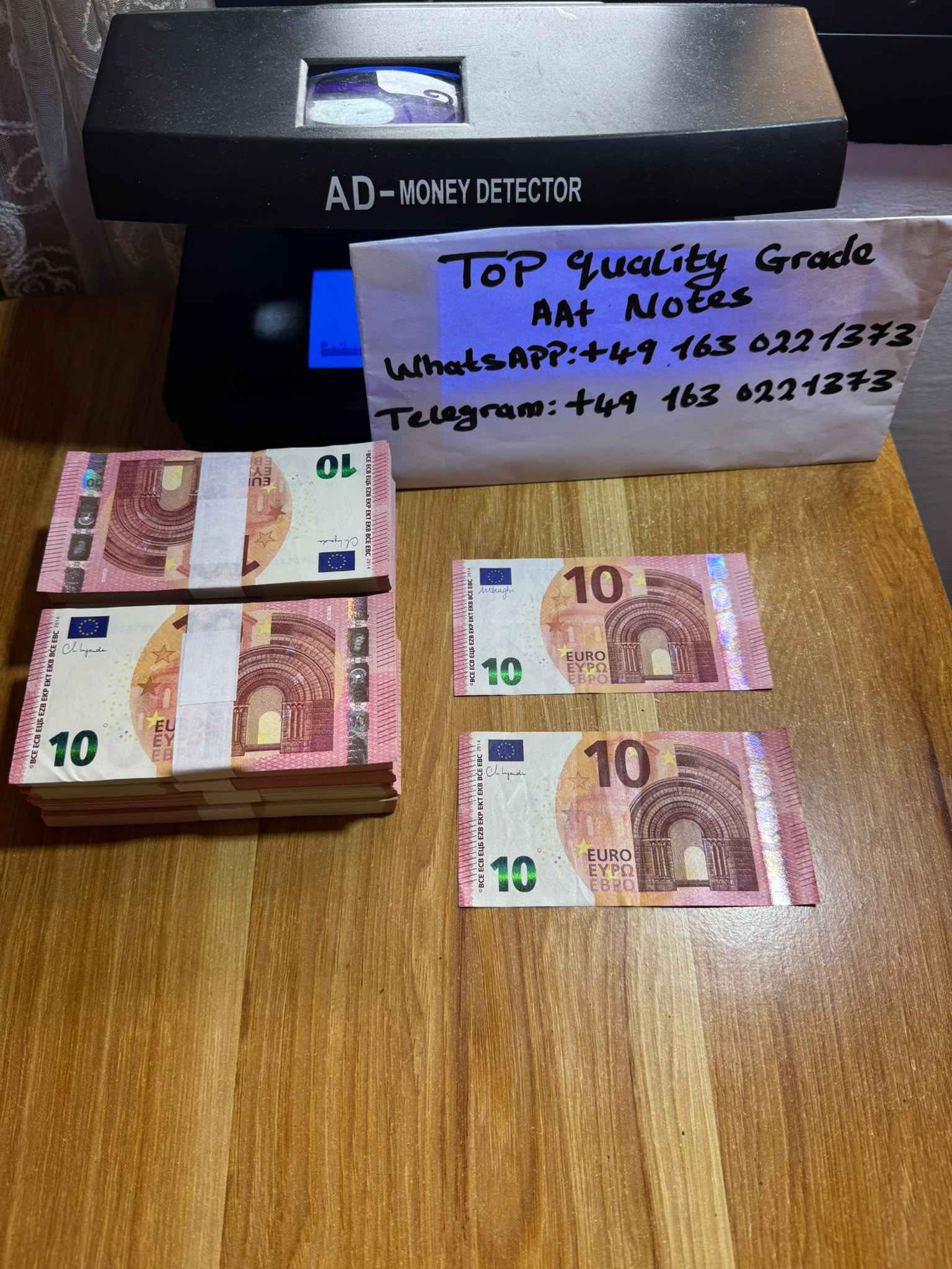 Counterfeit €10 Euro Bills